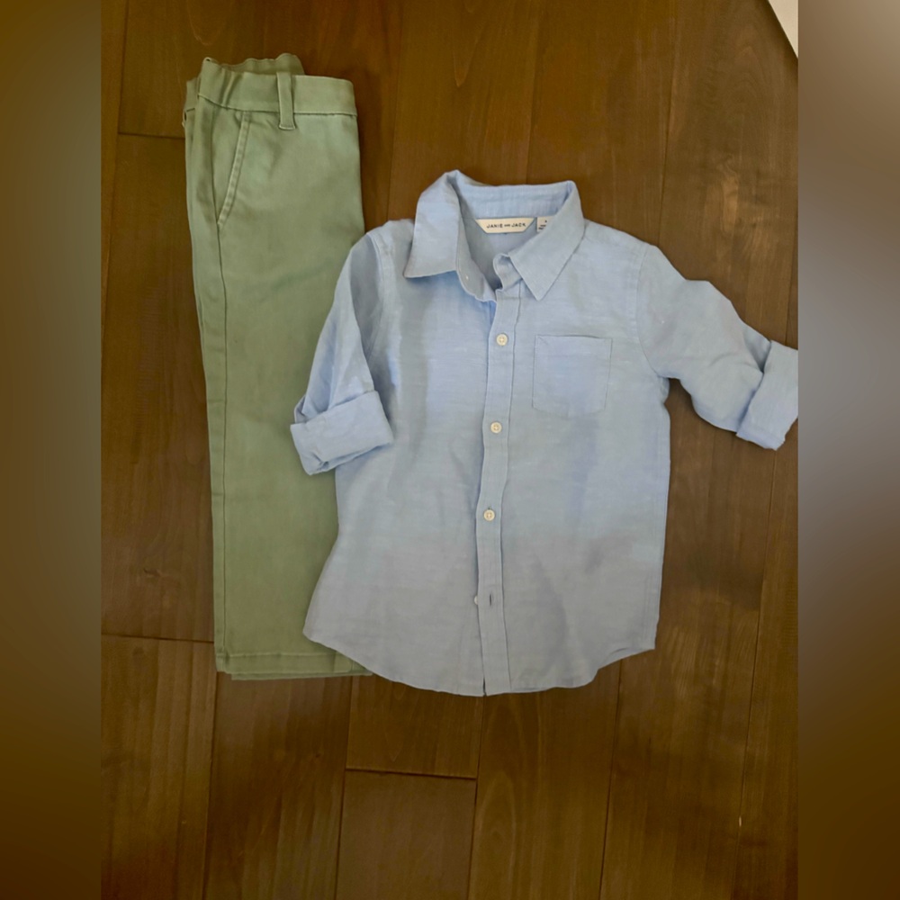 Janie and Jack boys outfit size 3